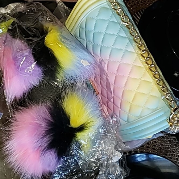 Furry bag set - Picture 5 of 8